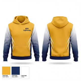 Hoodie, BPR Lightning, Baseball, Teamtime, Team time, sublimation, custom sports apparel, team uniforms, spirit wear, spiritwear, sports uniforms, custom shirts, team store, custom team store, fundraiser sports, apparel fundraiser