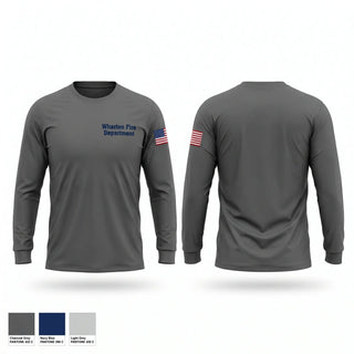 Long Sleeve Performance Shirt, Wharton Fire Department, Fire Department, Teamtime, Team time, sublimation, custom sports apparel, team uniforms, spirit wear, spiritwear, sports uniforms, custom shirts, team store, custom team store, fundraiser sports, apparel fundraiser