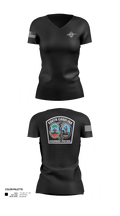 South Carolina highway patrol 20433809 Women's Short Sleeve V-neck Shirt - 21
