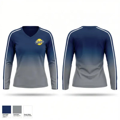 Legends 54108446 Women's Long Sleeve V-neck Shirt - 1