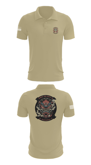 Short Sleeve Performance Polo, VRM-30 DET V, Navy, Teamtime, Team time, sublimation, custom sports apparel, team uniforms, spirit wear, spiritwear, sports uniforms, custom shirts, team store, custom team store, fundraiser sports, apparel fundraiser