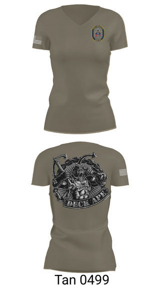 Womens Short Sleeve Vneck Shirt, DDG 103 OD, , Teamtime, Team time, sublimation, custom sports apparel, team uniforms, spirit wear, spiritwear, sports uniforms, custom shirts, team store, custom team store, fundraiser sports, apparel fundraiser