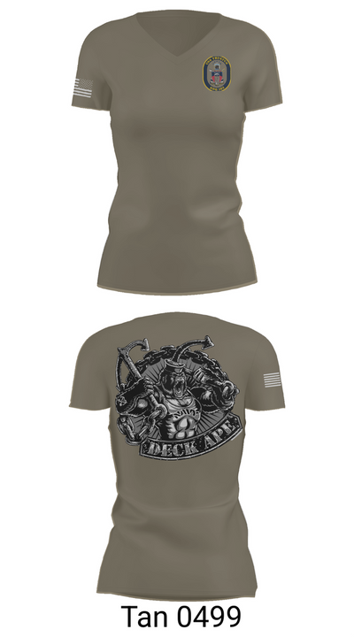 DDG 103 OD 52458326 Women's Short Sleeve V-neck Shirt - 65
