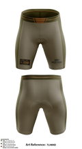 West Point Wrestling 35043385 Men's Compression Shorts - 1
