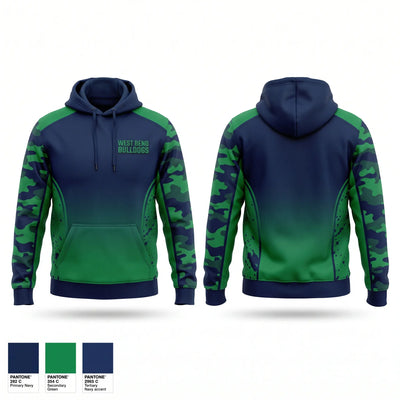 West bend bulldogs Hoodie - 1