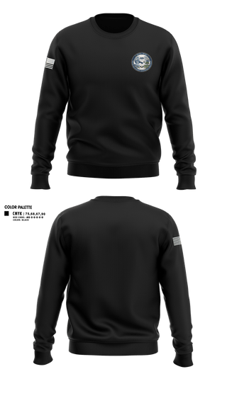 Crew Neck Sweatshirt, DASA DE&C Partner Relationship Management, , Teamtime, Team time, sublimation, custom sports apparel, team uniforms, spirit wear, spiritwear, sports uniforms, custom shirts, team store, custom team store, fundraiser sports, apparel fundraiser
