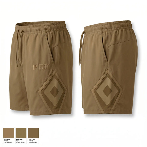 Athletic Shorts With Pockets, 1P FIST, Army, Teamtime, Team time, sublimation, custom sports apparel, team uniforms, spirit wear, spiritwear, sports uniforms, custom shirts, team store, custom team store, fundraiser sports, apparel fundraiser