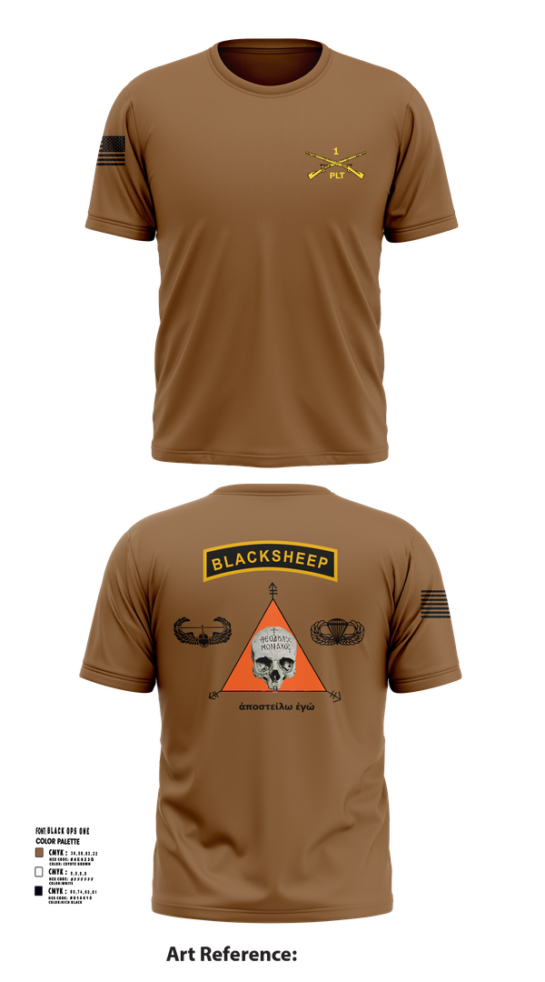 Short Sleeve Performance Shirt, 1st PLT B Co 1-173IN, , Teamtime, Team time, sublimation, custom sports apparel, team uniforms, spirit wear, spiritwear, sports uniforms, custom shirts, team store, custom team store, fundraiser sports, apparel fundraiser