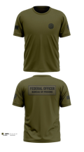 Federal bureau of prions Old School Cotton Feel Shirt - 10