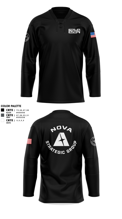 Hockey Jersey, Nova Strategic Group, Police, Teamtime, Team time, sublimation, custom sports apparel, team uniforms, spirit wear, spiritwear, sports uniforms, custom shirts, team store, custom team store, fundraiser sports, apparel fundraiser