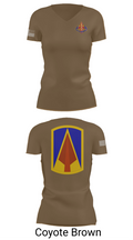 177th AR BDE 62955880 Women's Short Sleeve V-neck Shirt - 7
