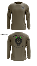 451 B Co Los Bastardos 54493212 Long Sleeve Performance Shirt - 12
