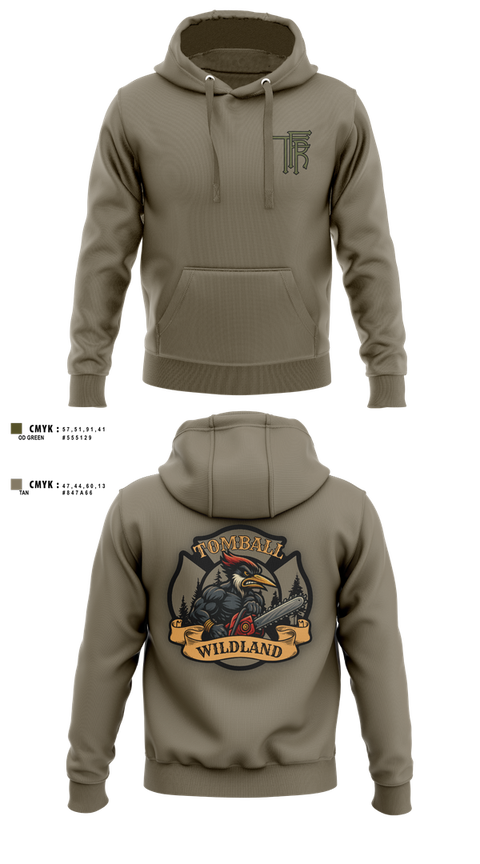 Hoodie, Tomball Wildland, , Teamtime, Team time, sublimation, custom sports apparel, team uniforms, spirit wear, spiritwear, sports uniforms, custom shirts, team store, custom team store, fundraiser sports, apparel fundraiser
