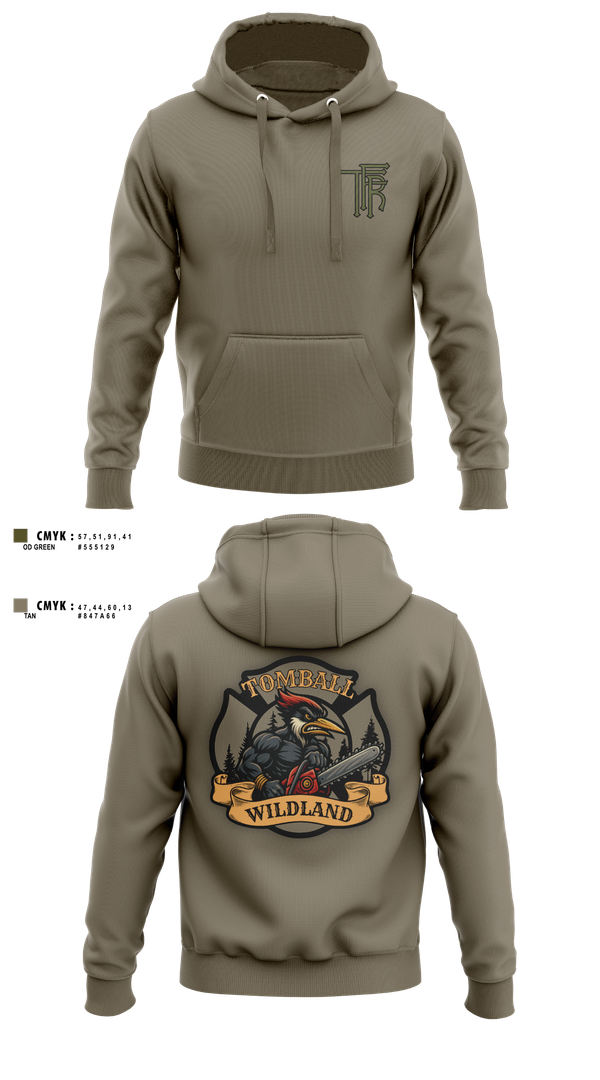 Hoodie, Tomball Wildland, , Teamtime, Team time, sublimation, custom sports apparel, team uniforms, spirit wear, spiritwear, sports uniforms, custom shirts, team store, custom team store, fundraiser sports, apparel fundraiser