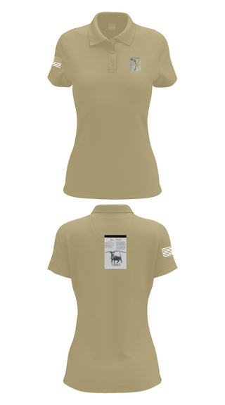 Womens Short Sleeve Performance Polo, 2nd Armored Cavalry Regiment, , Teamtime, Team time, sublimation, custom sports apparel, team uniforms, spirit wear, spiritwear, sports uniforms, custom shirts, team store, custom team store, fundraiser sports, apparel fundraiser
