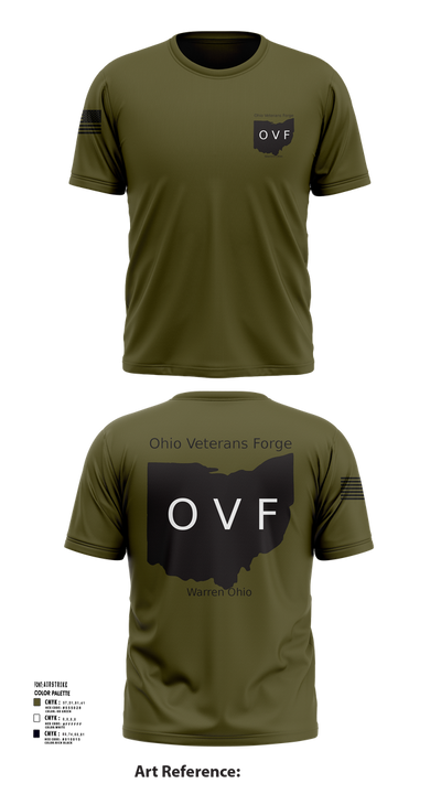 ohio veterans forge 5039387 Short Sleeve Performance Shirt - 51