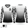 REAL JUVENTUD FC 3065727 Women's Long Sleeve V-neck Shirt - 1