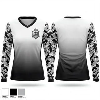 Womens Long Sleeve Vneck Shirt, REAL JUVENTUD FC, Men's Soccer, Teamtime, Team time, sublimation, custom sports apparel, team uniforms, spirit wear, spiritwear, sports uniforms, custom shirts, team store, custom team store, fundraiser sports, apparel fundraiser
