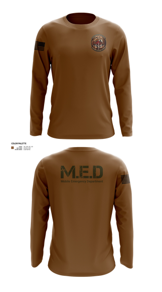 Long Sleeve Performance Shirt, PHX NUC MED, Air Force, Teamtime, Team time, sublimation, custom sports apparel, team uniforms, spirit wear, spiritwear, sports uniforms, custom shirts, team store, custom team store, fundraiser sports, apparel fundraiser