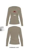 Cronos 54558517 Women's Long Sleeve V-neck Shirt - 62