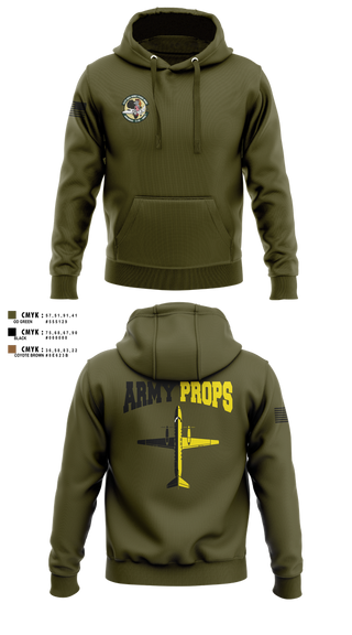 Hoodie, DET 2 CO A 2-245th AVN, , Teamtime, Team time, sublimation, custom sports apparel, team uniforms, spirit wear, spiritwear, sports uniforms, custom shirts, team store, custom team store, fundraiser sports, apparel fundraiser
