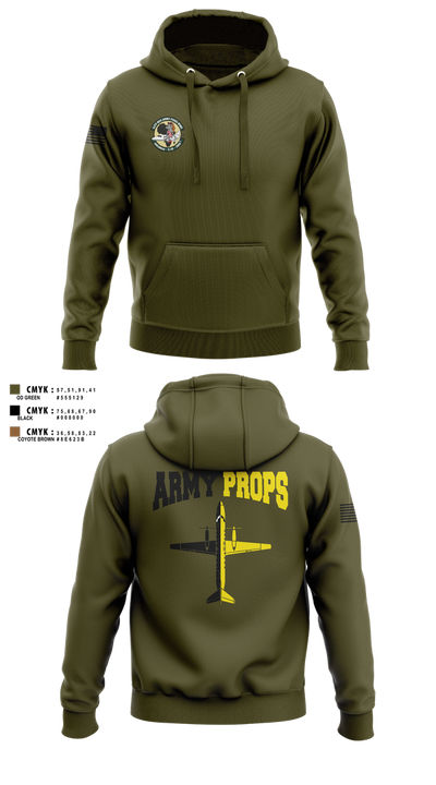 DET 2 CO A 2-245th AVN 46226536 Hoodie - 101