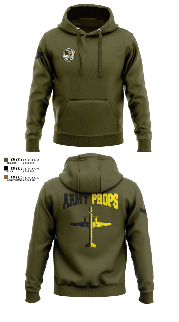 Hoodie, DET 2 CO A 2-245th AVN, , Teamtime, Team time, sublimation, custom sports apparel, team uniforms, spirit wear, spiritwear, sports uniforms, custom shirts, team store, custom team store, fundraiser sports, apparel fundraiser