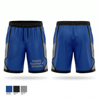 Athletic Shorts With Pockets, Kentucky Department of Corrections, Police, Teamtime, Team time, sublimation, custom sports apparel, team uniforms, spirit wear, spiritwear, sports uniforms, custom shirts, team store, custom team store, fundraiser sports, apparel fundraiser