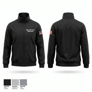 Windbreaker, Naperville Police Department, Police, Teamtime, Team time, sublimation, custom sports apparel, team uniforms, spirit wear, spiritwear, sports uniforms, custom shirts, team store, custom team store, fundraiser sports, apparel fundraiser