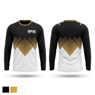 Long Sleeve Performance Shirt, VIPERS, Men's Basketball, Teamtime, Team time, sublimation, custom sports apparel, team uniforms, spirit wear, spiritwear, sports uniforms, custom shirts, team store, custom team store, fundraiser sports, apparel fundraiser
