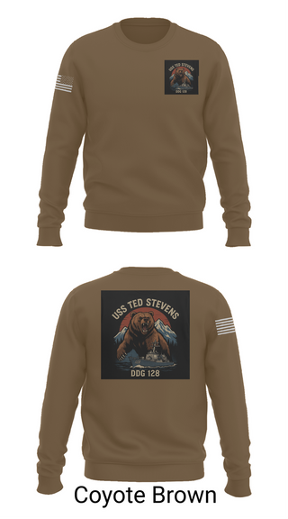 Crew Neck Sweatshirt, TED STEVENS, , Teamtime, Team time, sublimation, custom sports apparel, team uniforms, spirit wear, spiritwear, sports uniforms, custom shirts, team store, custom team store, fundraiser sports, apparel fundraiser