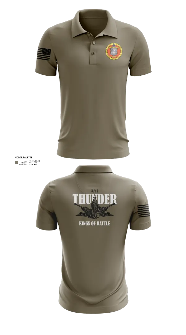 Short Sleeve Performance Polo, 3 Bn 11th Mar, Marines, Teamtime, Team time, sublimation, custom sports apparel, team uniforms, spirit wear, spiritwear, sports uniforms, custom shirts, team store, custom team store, fundraiser sports, apparel fundraiser