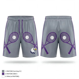 Athletic Shorts With Pockets, Albion Purple Eagles, Tennis, Teamtime, Team time, sublimation, custom sports apparel, team uniforms, spirit wear, spiritwear, sports uniforms, custom shirts, team store, custom team store, fundraiser sports, apparel fundraiser