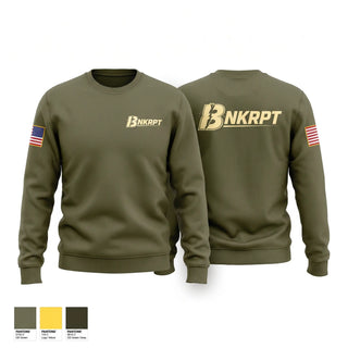 Crew Neck Sweatshirt, Bankrupt, Marines, Teamtime, Team time, sublimation, custom sports apparel, team uniforms, spirit wear, spiritwear, sports uniforms, custom shirts, team store, custom team store, fundraiser sports, apparel fundraiser