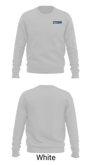 Crew Neck Sweatshirt, West Georgia Storm, Softball, Teamtime, Team time, sublimation, custom sports apparel, team uniforms, spirit wear, spiritwear, sports uniforms, custom shirts, team store, custom team store, fundraiser sports, apparel fundraiser