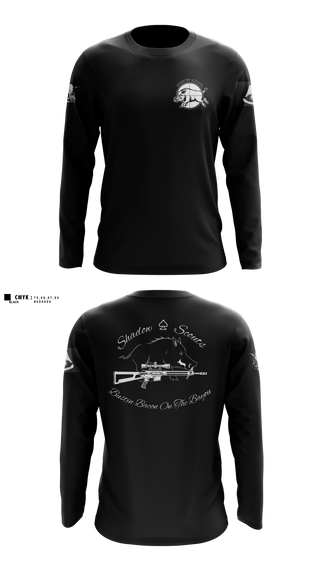 Long Sleeve Performance Shirt, Shadow Scouts, , Teamtime, Team time, sublimation, custom sports apparel, team uniforms, spirit wear, spiritwear, sports uniforms, custom shirts, team store, custom team store, fundraiser sports, apparel fundraiser