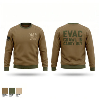 Crew Neck Sweatshirt, War turtles, Army, Teamtime, Team time, sublimation, custom sports apparel, team uniforms, spirit wear, spiritwear, sports uniforms, custom shirts, team store, custom team store, fundraiser sports, apparel fundraiser