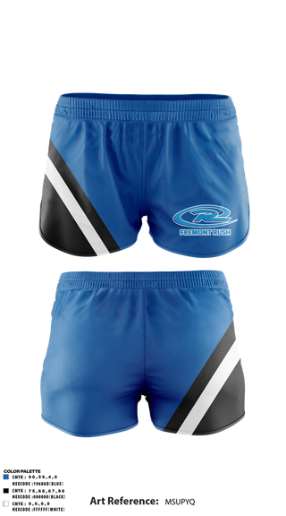 Track Shorts, Fremont Rush Soccer Club, Men's Soccer, Teamtime, Team time, sublimation, custom sports apparel, team uniforms, spirit wear, spiritwear, sports uniforms, custom shirts, team store, custom team store, fundraiser sports, apparel fundraiser