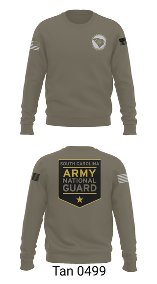 Crew Neck Sweatshirt, Scarng, National Guard, Teamtime, Team time, sublimation, custom sports apparel, team uniforms, spirit wear, spiritwear, sports uniforms, custom shirts, team store, custom team store, fundraiser sports, apparel fundraiser