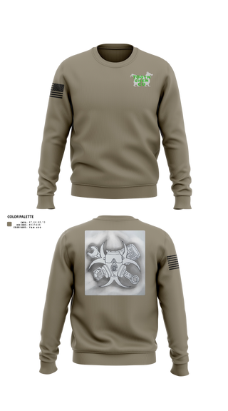 Crew Neck Sweatshirt, 704th A2, Army, Teamtime, Team time, sublimation, custom sports apparel, team uniforms, spirit wear, spiritwear, sports uniforms, custom shirts, team store, custom team store, fundraiser sports, apparel fundraiser