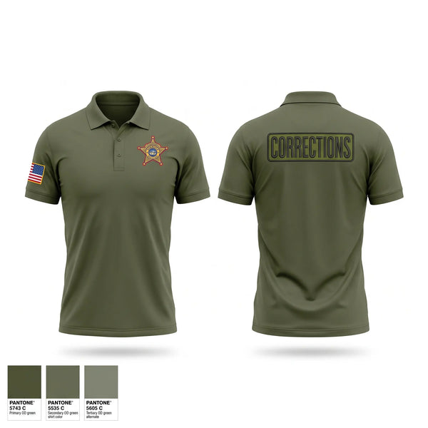 Short Sleeve Performance Polo, Corrections, Police, Teamtime, Team time, sublimation, custom sports apparel, team uniforms, spirit wear, spiritwear, sports uniforms, custom shirts, team store, custom team store, fundraiser sports, apparel fundraiser