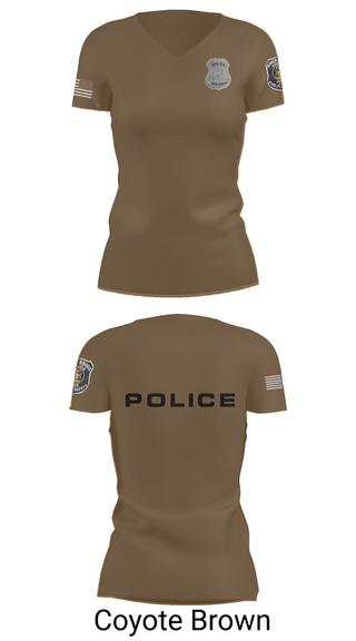 Womens Short Sleeve Vneck Shirt, RRPD, Police, Teamtime, Team time, sublimation, custom sports apparel, team uniforms, spirit wear, spiritwear, sports uniforms, custom shirts, team store, custom team store, fundraiser sports, apparel fundraiser