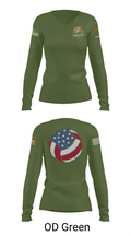 VB 20195801 Women's Long Sleeve V-neck Shirt - 57