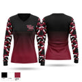University of Mobile Women's Long Sleeve V-neck Shirt - 1