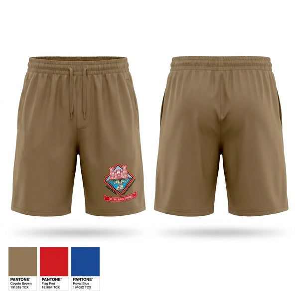 Athletic Shorts With Pockets, 363 Engineer Battalion, Army, Teamtime, Team time, sublimation, custom sports apparel, team uniforms, spirit wear, spiritwear, sports uniforms, custom shirts, team store, custom team store, fundraiser sports, apparel fundraiser
