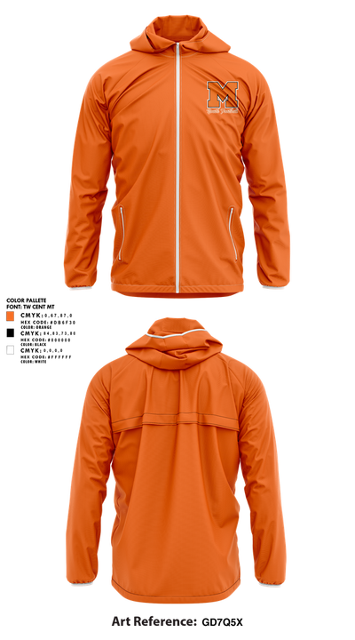 Molalla Football 56793694 Windbreaker - 10