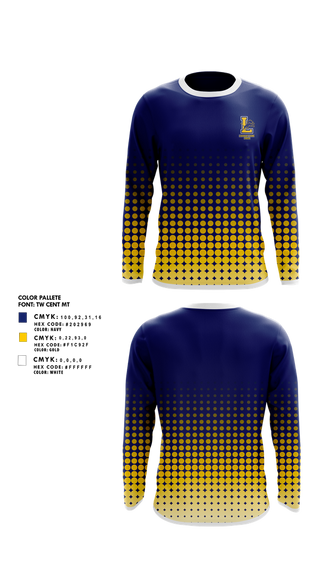 Long Sleeve Performance Shirt, Lockport Lions, Cheer, Teamtime, Team time, sublimation, custom sports apparel, team uniforms, spirit wear, spiritwear, sports uniforms, custom shirts, team store, custom team store, fundraiser sports, apparel fundraiser