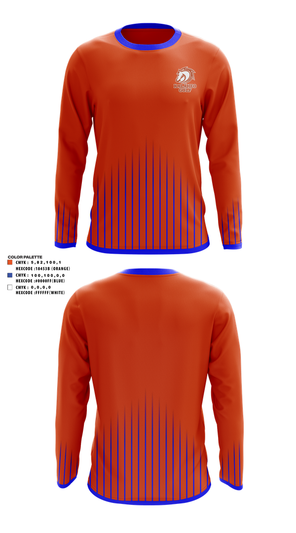 Long Sleeve Performance Shirt, Kalaheo Golf, Golf, Teamtime, Team time, sublimation, custom sports apparel, team uniforms, spirit wear, spiritwear, sports uniforms, custom shirts, team store, custom team store, fundraiser sports, apparel fundraiser
