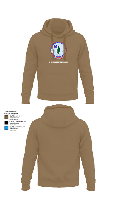 2-35 Infantry Batallion 77036654 Hoodie - 11