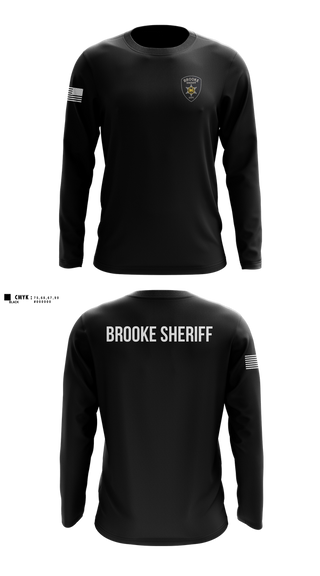 Long Sleeve Performance Shirt, Brooke County Sheriff’s Office, , Teamtime, Team time, sublimation, custom sports apparel, team uniforms, spirit wear, spiritwear, sports uniforms, custom shirts, team store, custom team store, fundraiser sports, apparel fundraiser
